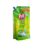 Pril Lime Grease Fighter Dishwash Liquid 140 ml Pouch